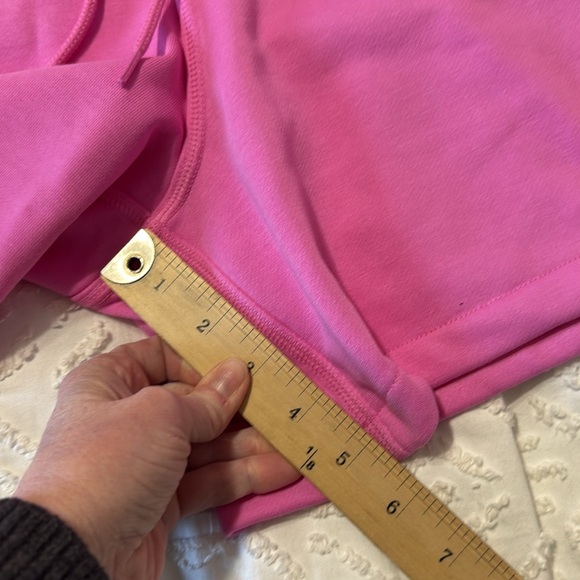 Nike Standard Fit Above Knee Length Men’s Drawstring Pink Shorts Size Large - Picture 8 of 12